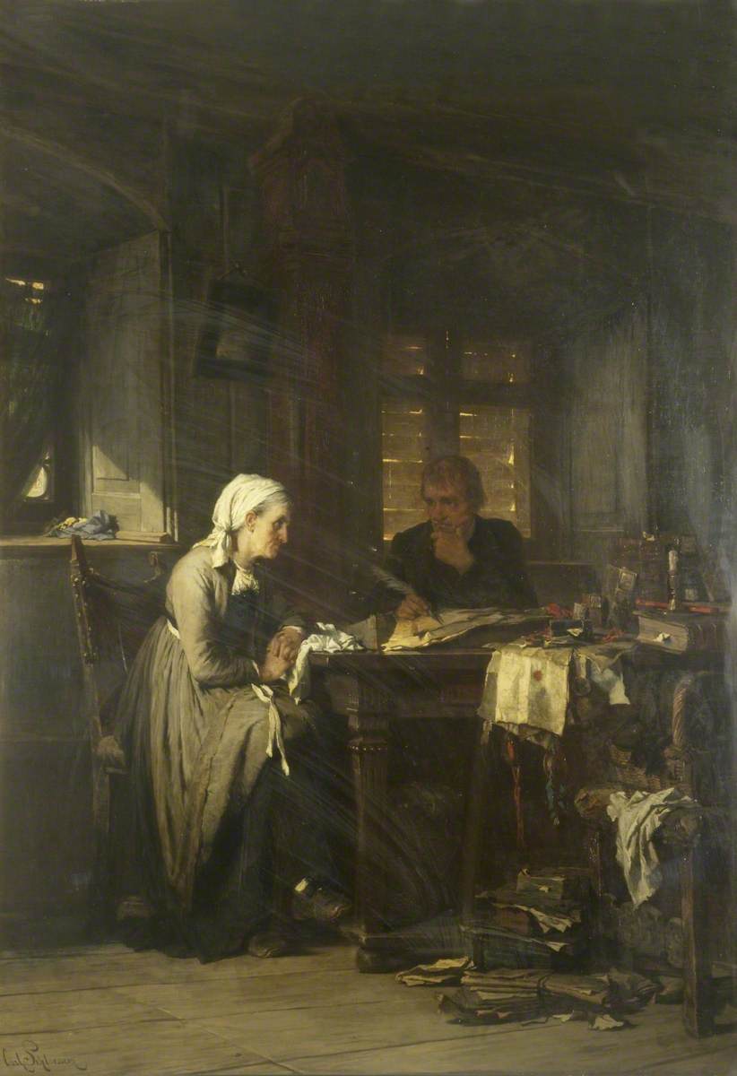 The Village Lawyer — Carl Bernhard Schlösser